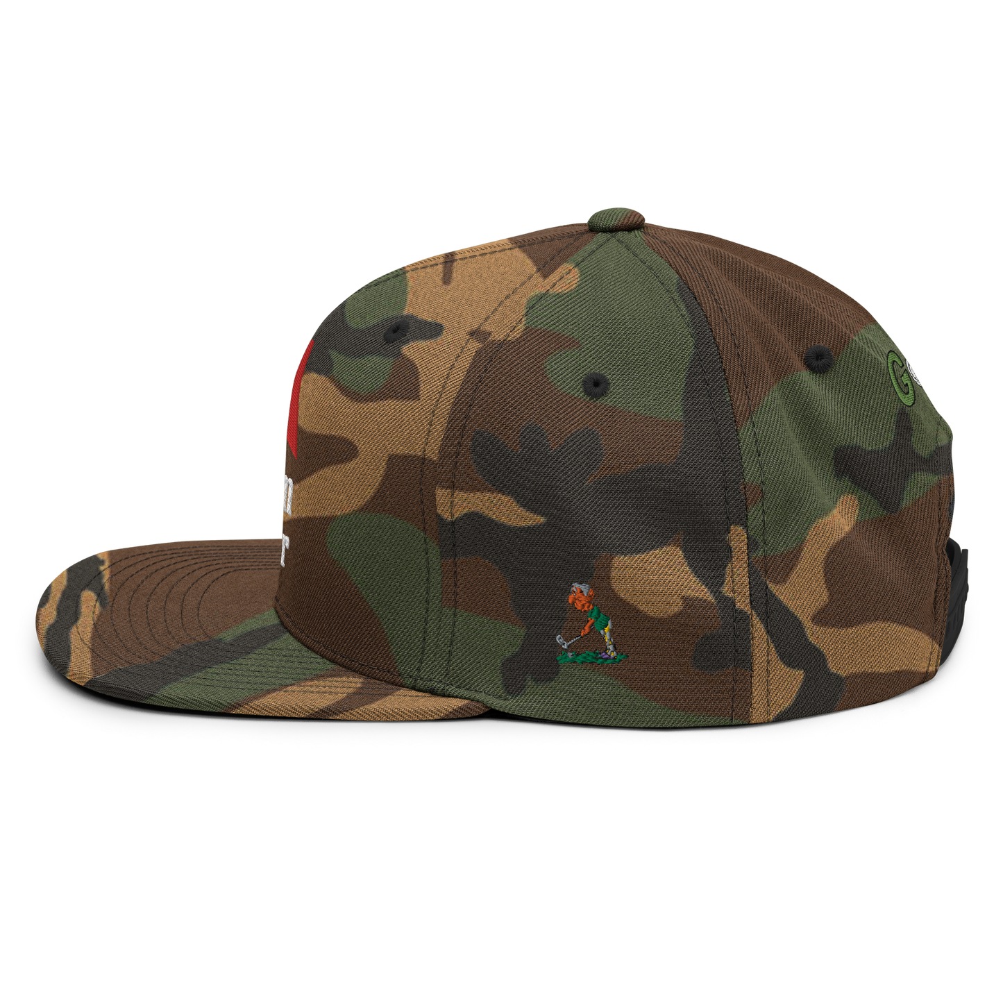 Full Flavor Camo Snapback