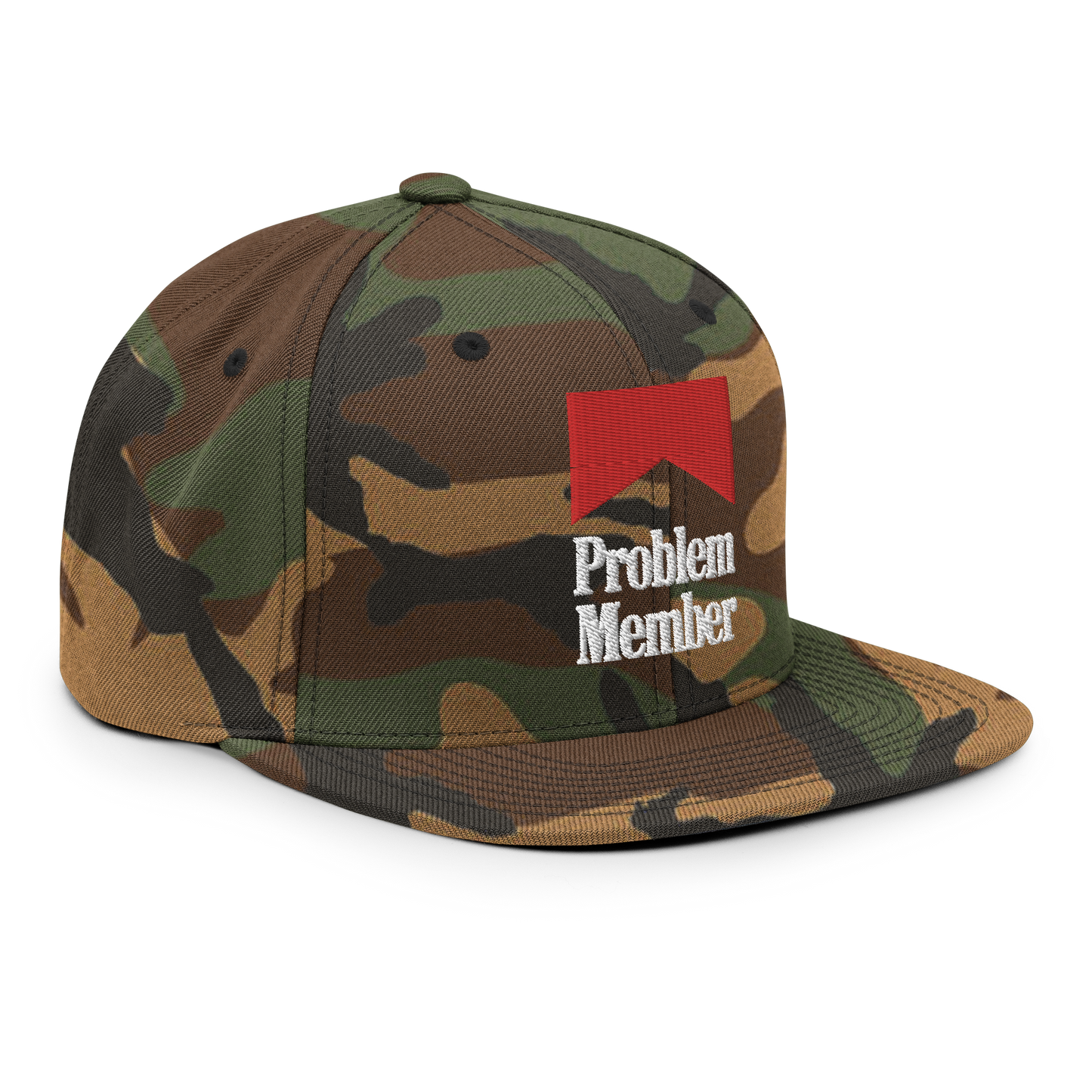 Full Flavor Camo Snapback