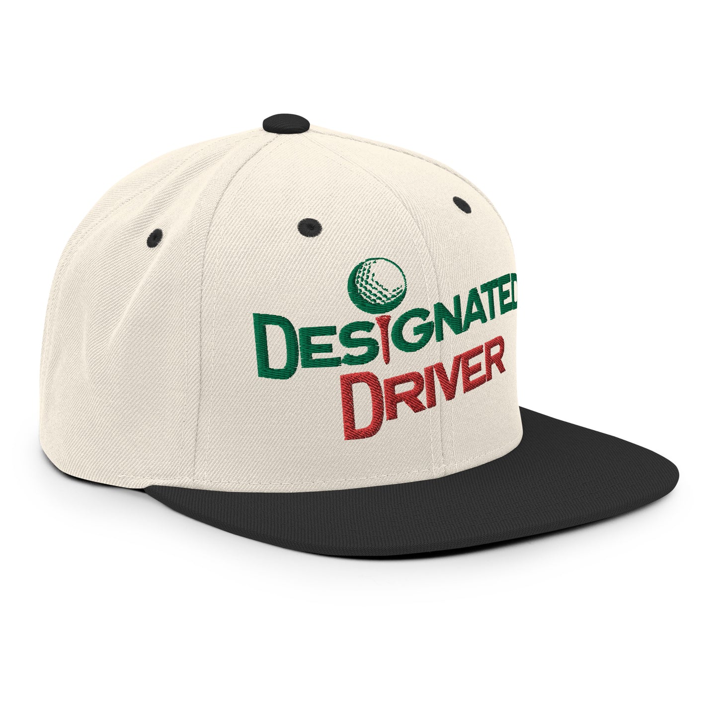 Designated Driver Golf Snapback Hat